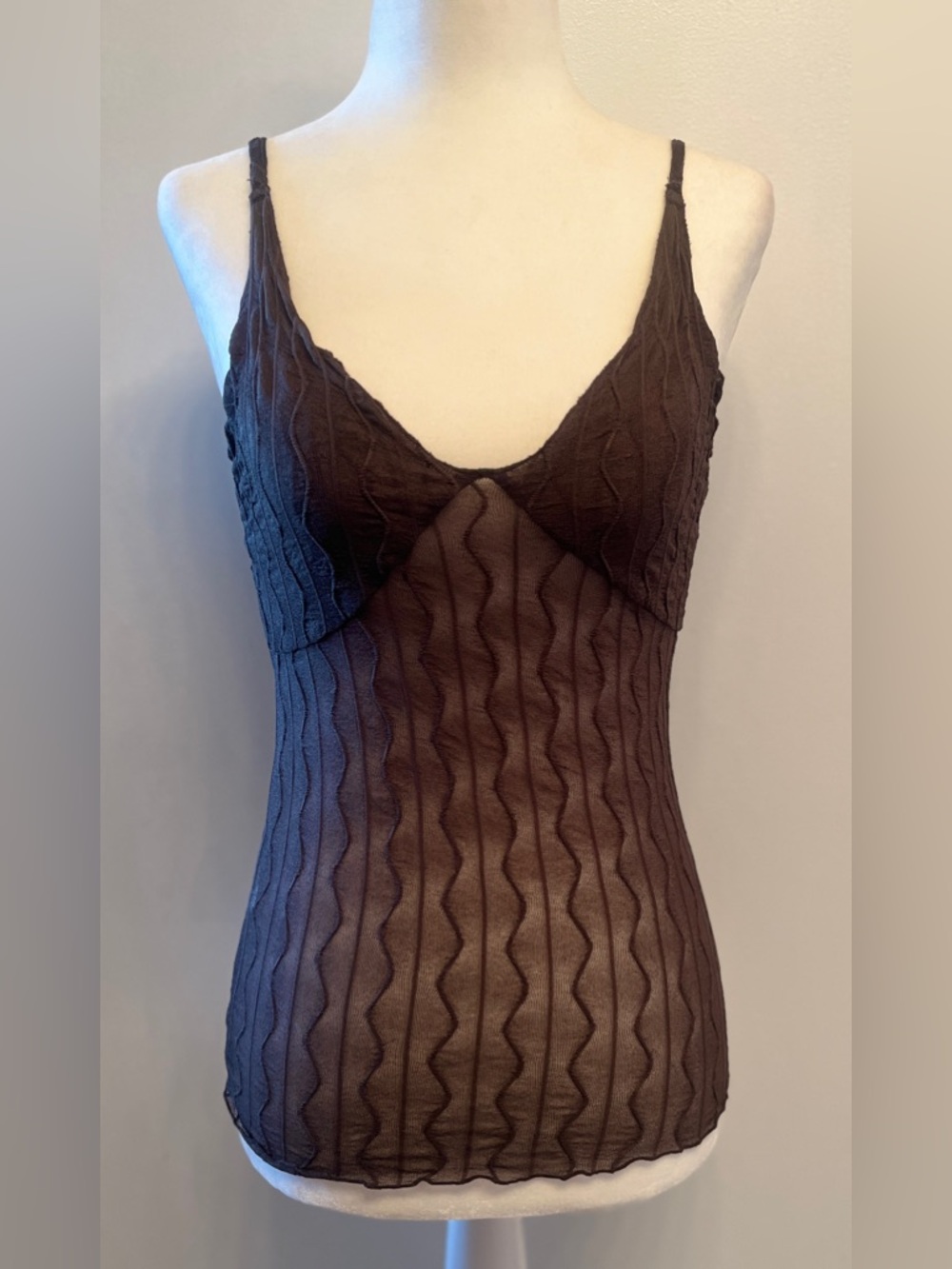 Find Me Now Ross Cami in brown , a sleeveless tank top size M